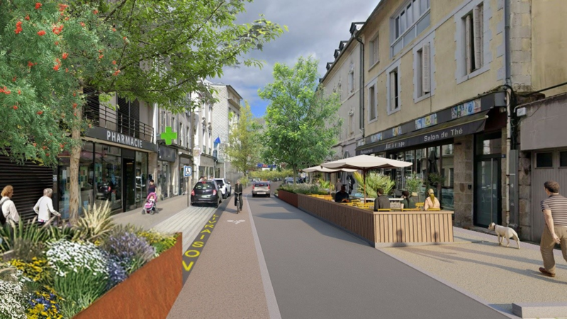 Vue avenue Victor Hugo - 2