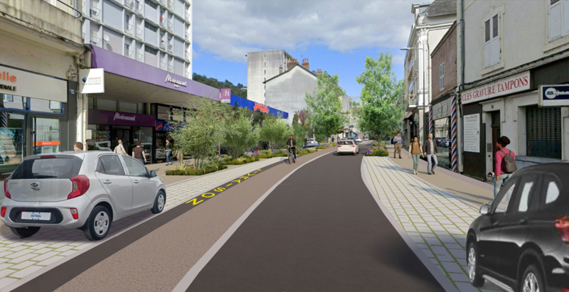 Vue avenue Victor Hugo - 3